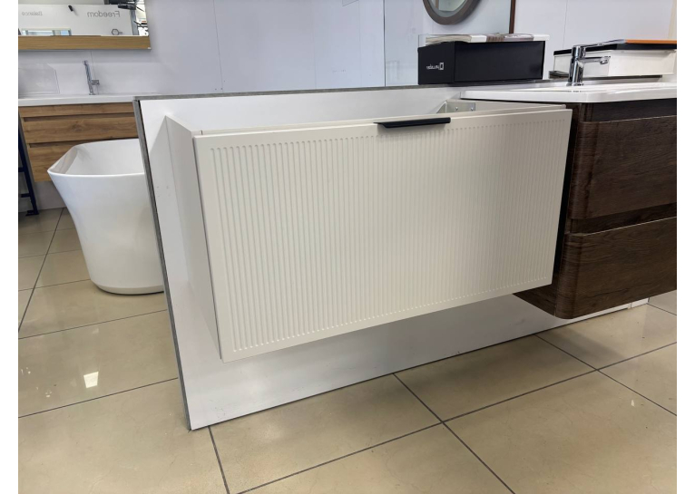 Тумба консольна AQUA RODOS Fabio 80 см, АР000134981 (Кашемір), (Без умивальника, Має пошкодження)