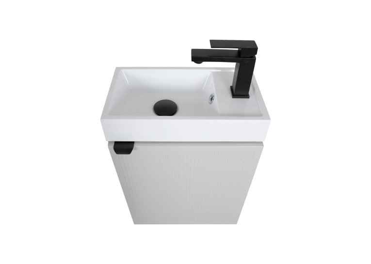 Тумба консольна AQUA RODOS Fabio 40 см з умивальником "MINI", АР000134983 (Кашемир)