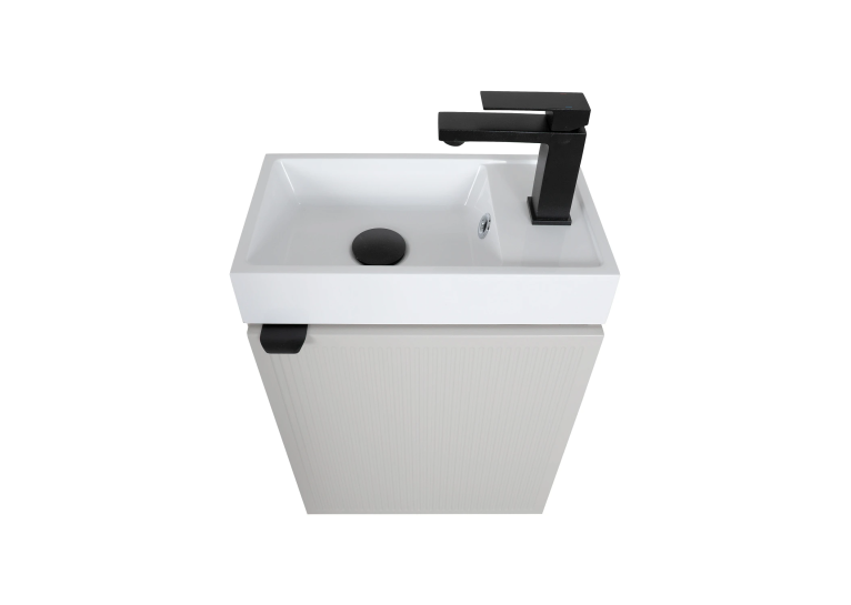Тумба консольна AQUA RODOS Fabio 40 см з умивальником "MINI", АР000134983 (Кашемір)