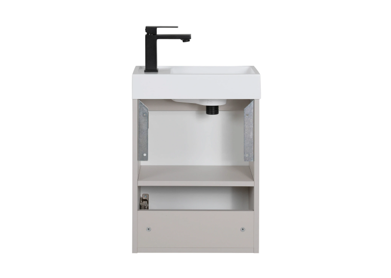 Тумба консольна AQUA RODOS Fabio 40 см з умивальником "MINI", АР000134983 (Кашемир)