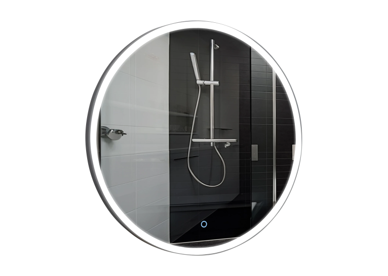 Дзеркало Aqua Rodos "Lorenzo" black D-100 sensor з підсвіткою, АР000112800