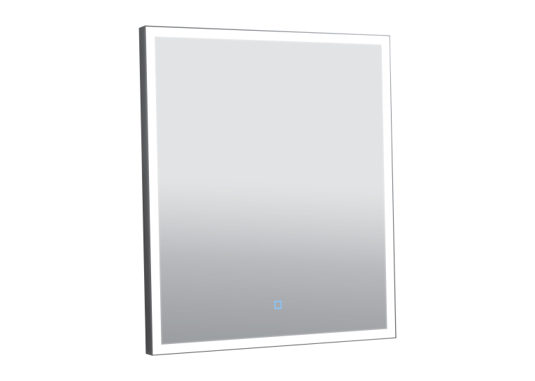 Дзеркало Aqua Rodos Luce black 60x70, сенсор, підсвітка, АР000112804