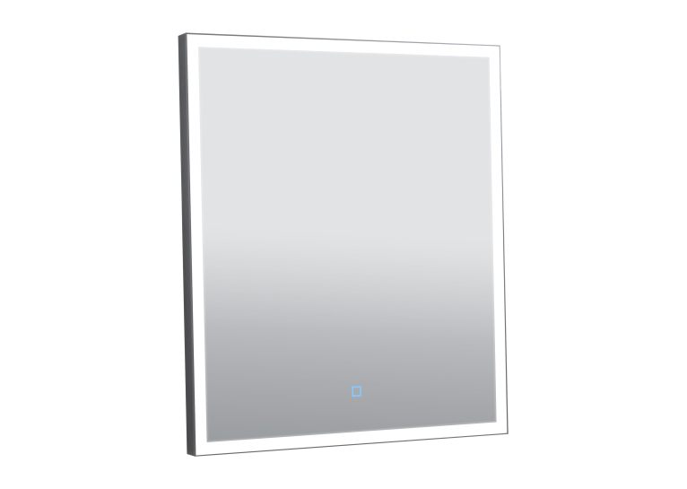 Зеркало Aqua Rodos Luce black 60x70, подсветка, сенсор, АР000112804