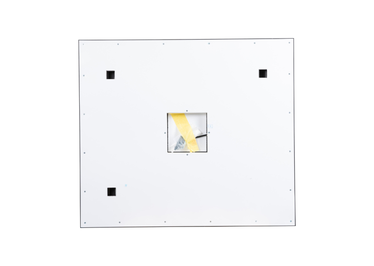 Дзеркало Aqua Rodos Luce black 80x70, сенсор, підсвітка, АР000112805