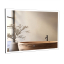 Дзеркало Aqua Rodos Luce black 100x70, сенсор, підсвітка, АР000112806