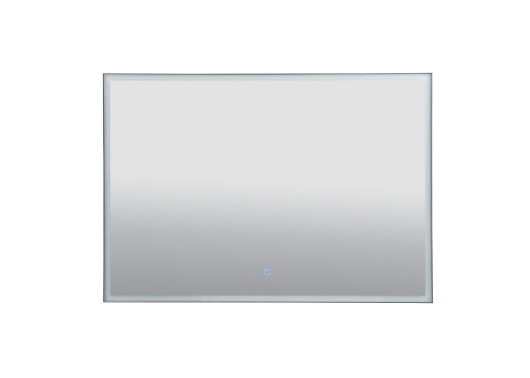 Дзеркало Aqua Rodos Luce black 100x70, сенсор, підсвітка, АР000112806