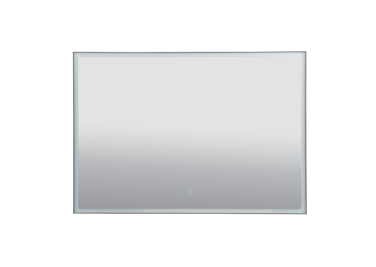 Зеркало Aqua Rodos Luce black 100x70, сенсор, подсветка, АР000112806