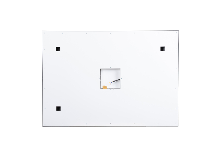 Дзеркало Aqua Rodos Luce black 100x70, сенсор, підсвітка, АР000112806