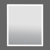 Дзеркало Aqua Rodos Luce white 60x70, сенсор, підсвітка, АР000112807