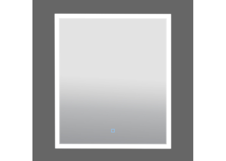 Зеркало Aqua Rodos Luce white 60x70, сенсор, подсветка, АР000112807