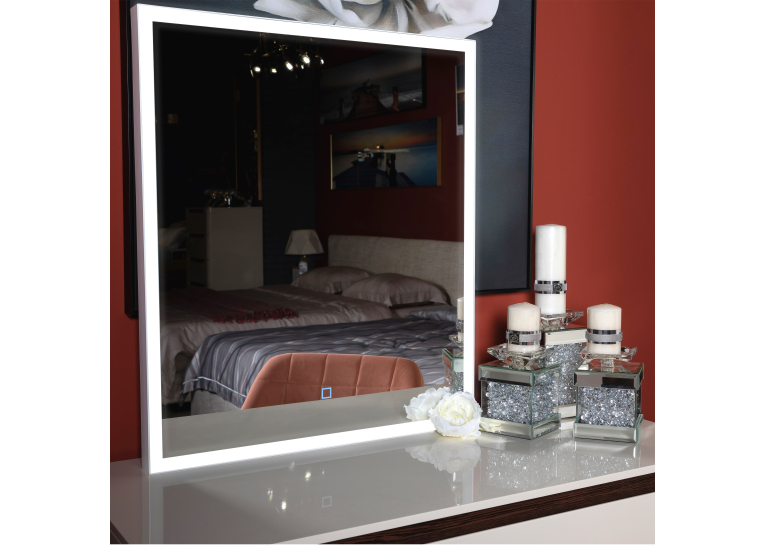 Дзеркало Aqua Rodos Luce white 60x70, сенсор, підсвітка, АР000112807