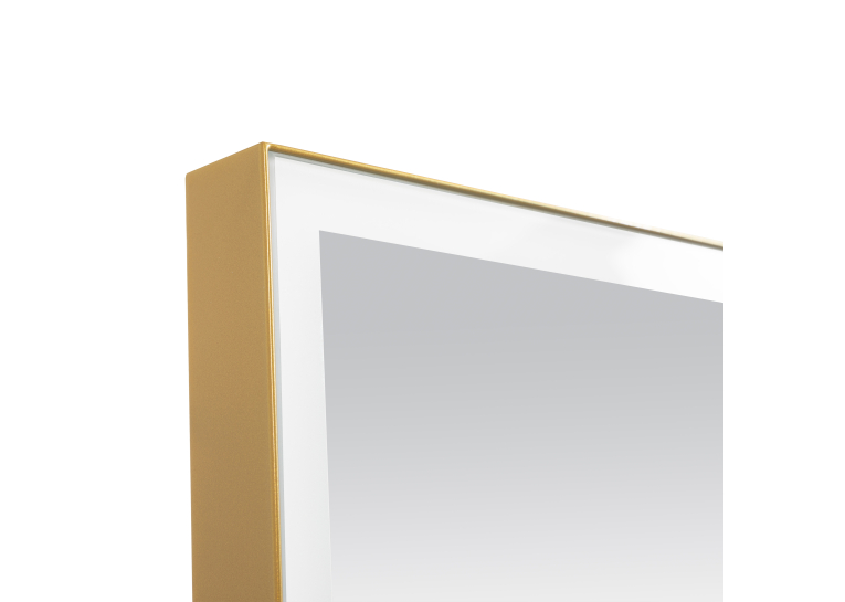 Дзеркало Aqua Rodos Luce gold 60x70, сенсор, підсвітка, АР000113283