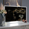 Дзеркало Aqua Rodos Luce gold 80x70, сенсор, підсвітка, АР000113284