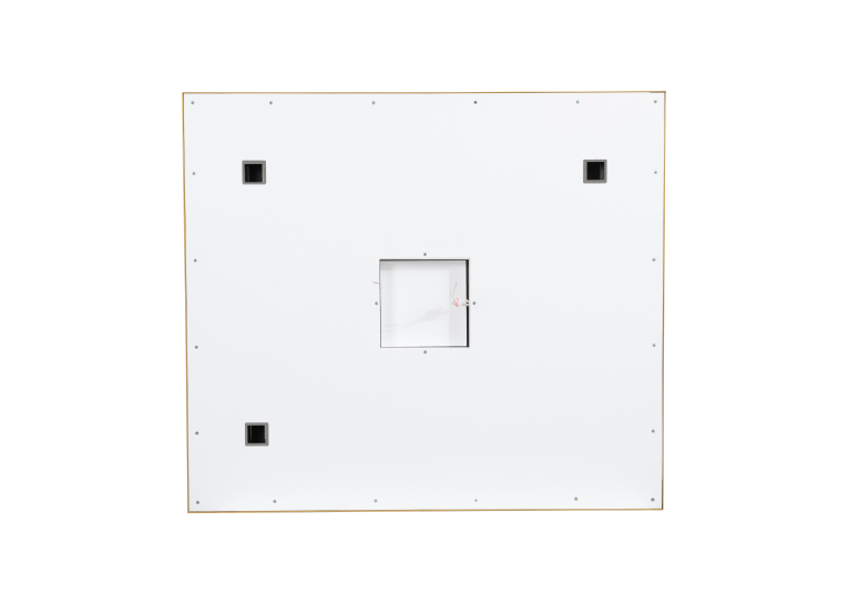 Дзеркало Aqua Rodos Luce gold 80x70, сенсор, підсвітка, АР000113284