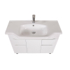 Тумба AQUA RODOS Родорс 100см с умывальником New Clasik, АР000040363 (Белый)