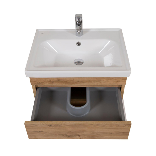 Тумба консольна AQUA RODOS Винтаж 60 см з умивальником "Frame", АР000040268 (Севилья)