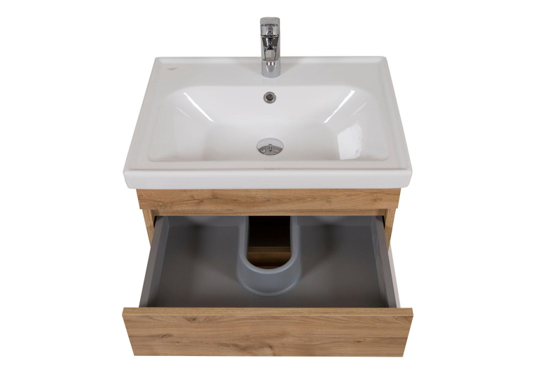 Тумба консольна AQUA RODOS Винтаж 60 см з умивальником "Frame", АР000040268 (Севилья)