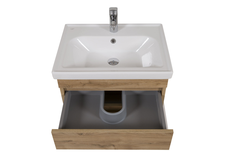 Тумба консольна AQUA RODOS Винтаж 80 см з умивальником "Frame", АР000040270 (Севилья)