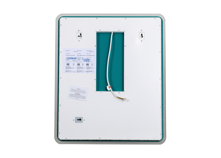 Зеркало AQUA RODOS "Moon" 60x70 см UNI sensor с LED подсветкой, АР000092639 (Белый)