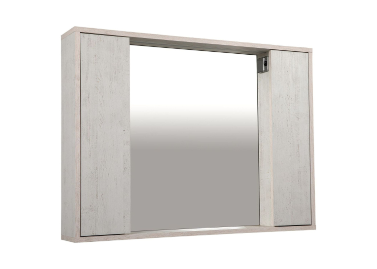 Дзеркало AQUA RODOS "Shelf" (нордленд) 100 см з шафою праворуч та ліворуч АР000082698
