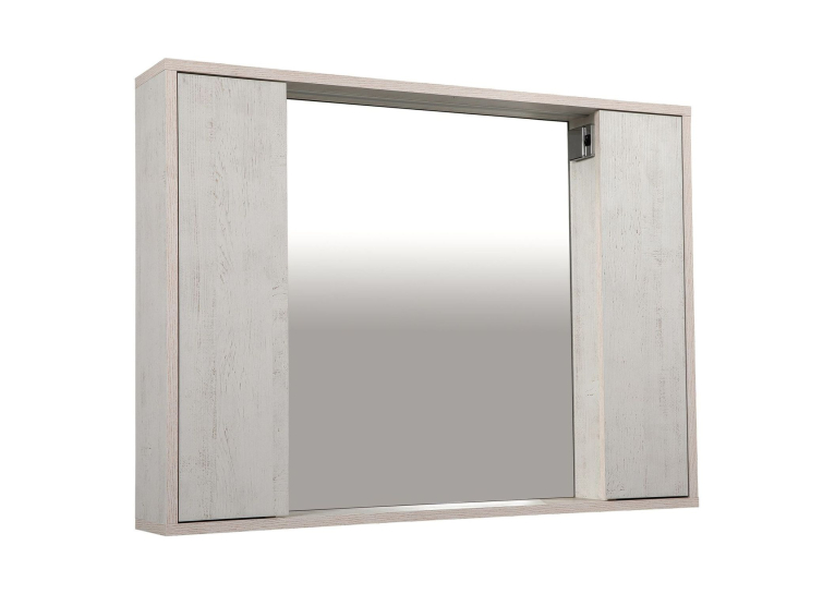 Дзеркало AQUA RODOS "Shelf" (нордленд) 100 см з шафою праворуч та ліворуч АР000082698