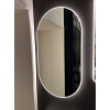 Зеркало AQUA RODOS "Solar" 50x90 см UNI sensor с LED подсветкой овальное, АР000092636 (Белый)
