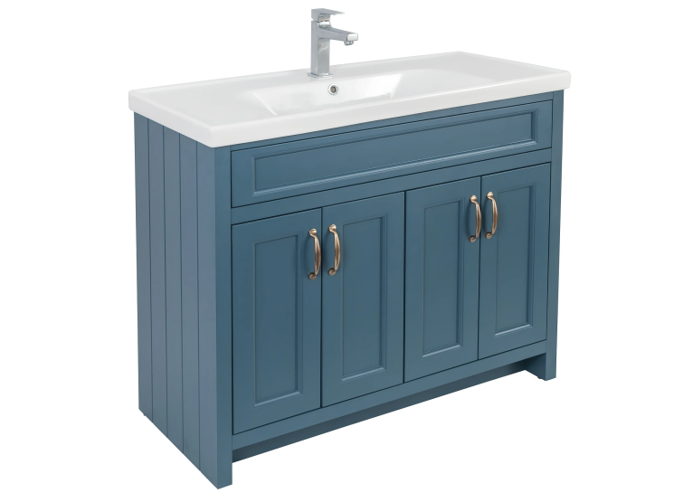 Тумба AQUA RODOS WATERFORD (STIFFKEY-BLUE-MATT) з умивальником 100 см підлогова АР000060777 (Під замовлення 45 днів)