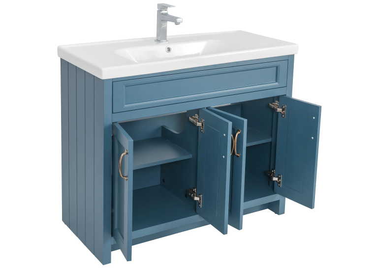 Тумба AQUA RODOS WATERFORD (STIFFKEY-BLUE-MATT) з умивальником 100 см підлогова АР000060777 (Під замовлення 45 днів)