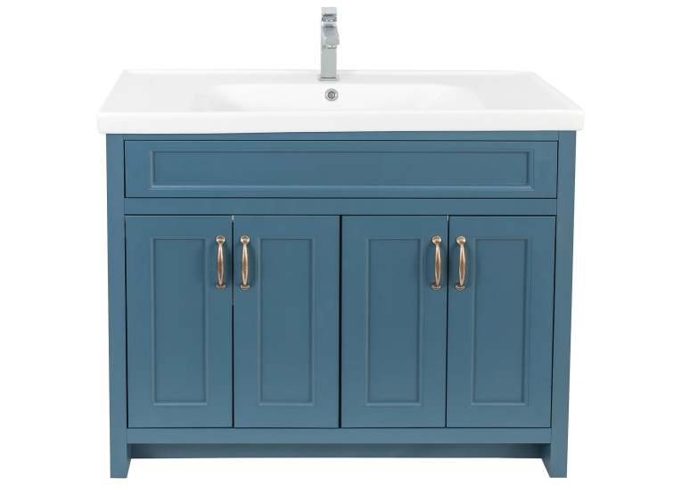 Тумба AQUA RODOS WATERFORD (STIFFKEY-BLUE-MATT) з умивальником 100 см підлогова АР000060777 (Під замовлення 45 днів)