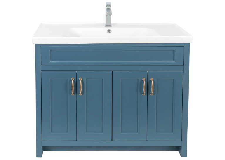 Тумба AQUA RODOS WATERFORD (STIFFKEY-BLUE-MATT) з умивальником 100 см підлогова АР000060777 (Під замовлення 45 днів)
