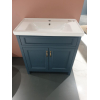 Тумба AQUA RODOS WATERFORD (STIFFKEY-BLUE-MATT) з умивальником 80 см (підлогова) АР000093856