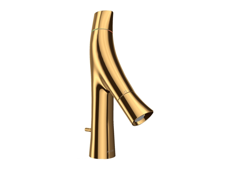 Змішувач для раковини Axor Starck Organic, Polished Gold Optic (12010990)