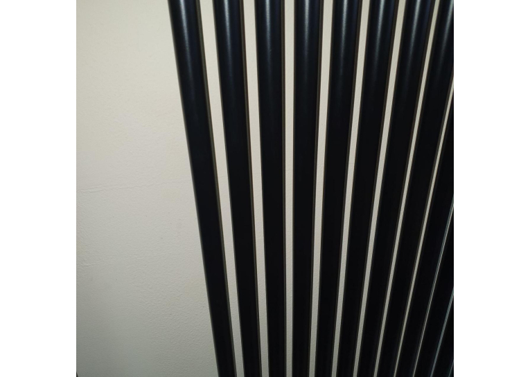 Вертикальний радіатор Praktikum 1, H-1800 мм, L-387 мм Betatherm PV 1180/10 9005M 99