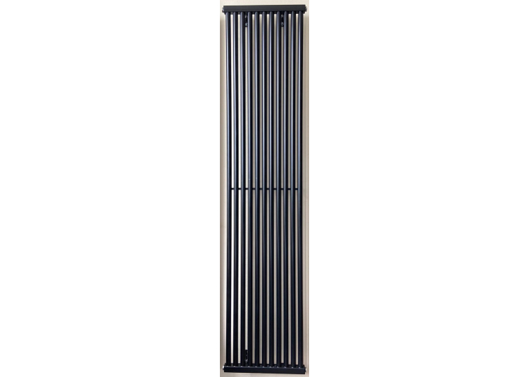 Вертикальний трубчастий радіатор Betatherm PS Style 1 H-1800 мм, L-441 мм з бічним підключенням PS 1180/12 9005M 34