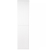 Вертикальний радіатор Betatherm PS Style 1 H-1800 мм, L-405 мм PS 1180/11 9016M 99