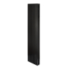 Вертикальний трубчастий радіатор Quantum 2 H-1500 мм, L-325 мм Betatherm BQ 2150/08 9005M 99