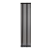 Вертикальний трубчастий радіатор Quantum 2 H-1500 мм, L-325 мм Betatherm BQ 2150/08 9005M 99