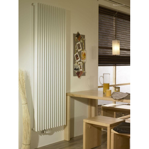 Вертикальний радіатор Betatherm Metrum 1 H-1800 мм, L-465 мм BM6 1180-30/15 9016M 99