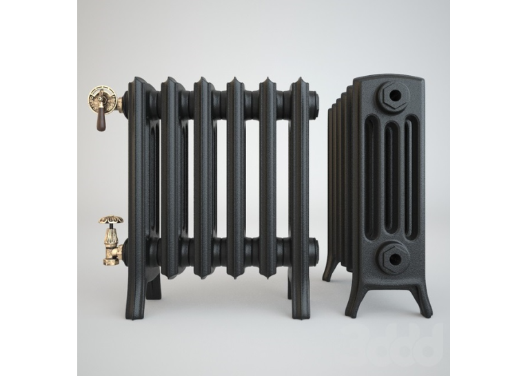 Чугунная ретро батарея отопления WARM WELL Classik 300