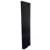 Вертикальний радіатор Betatherm  Elipse 2 1800*445 (Чорний RAL9005M, підк. №99) BCV 2180/11 9005M 99