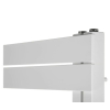 Рушникосушка Betatherm  HZ 500*834 Білий RAL 9016M електричний 300 ВАТ правий HZ 50800 9016MVNNR