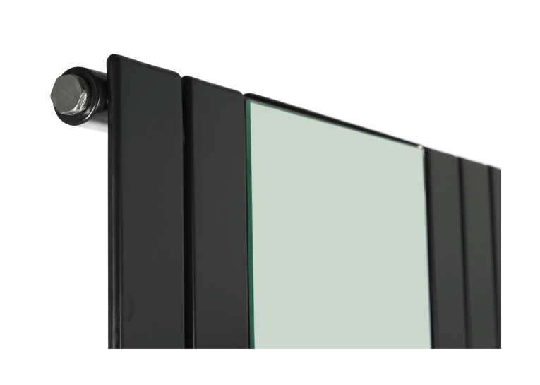 Вертикальний радіатор Betatherm  Mirror PE 1118/10 RAL9005 М 99 LE 1180/10 9005M 99