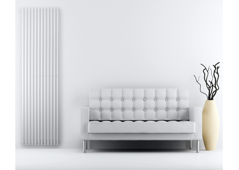 Вертикальний радіатор Betatherm  Praktikum 1 1800*463 (Білий RAL9016M, підк. №99) PV 1180/12 9016M 99