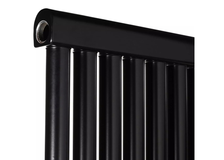 Вертикальний трубчастий радіатор Betatherm PS STYLE 1 1800*477 (Чорний RAL9005M, підк. №99) (PS 1180/13 9005M 99)