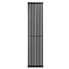 Вертикальний радіатор Betatherm  Quantum 1 1800*405 (Чорний RAL 9005M, підк. №99) BQ 1180/10 9005M 99