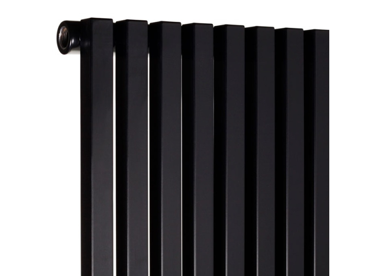 Вертикальний радіатор Betatherm  Quantum 1 1800*485 (Чорний RAL9005М, підк. №99) BQ 1180/12 9005M 99