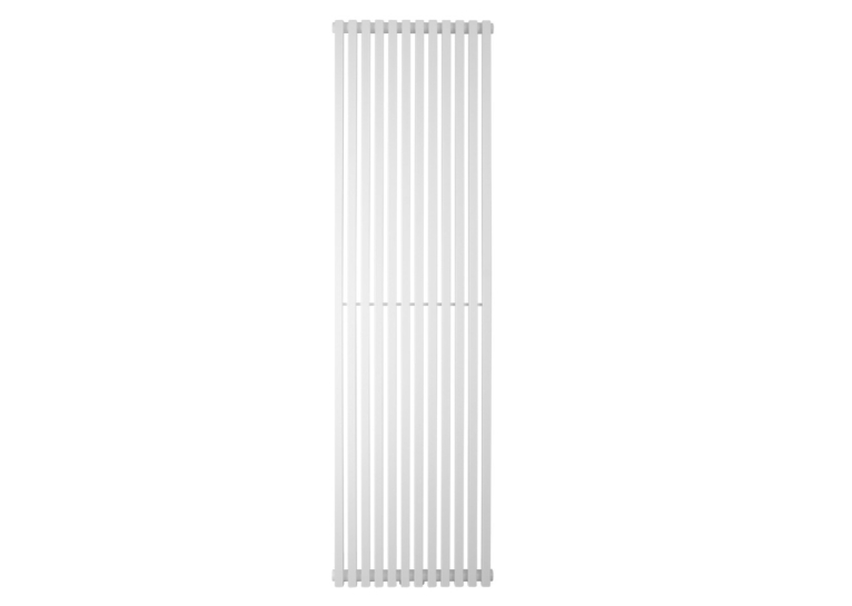 Вертикальный радиатор Quantum 1 1800*485 (Белый RAL9016М, подк. №99) BQ 1180/12 9016M 99