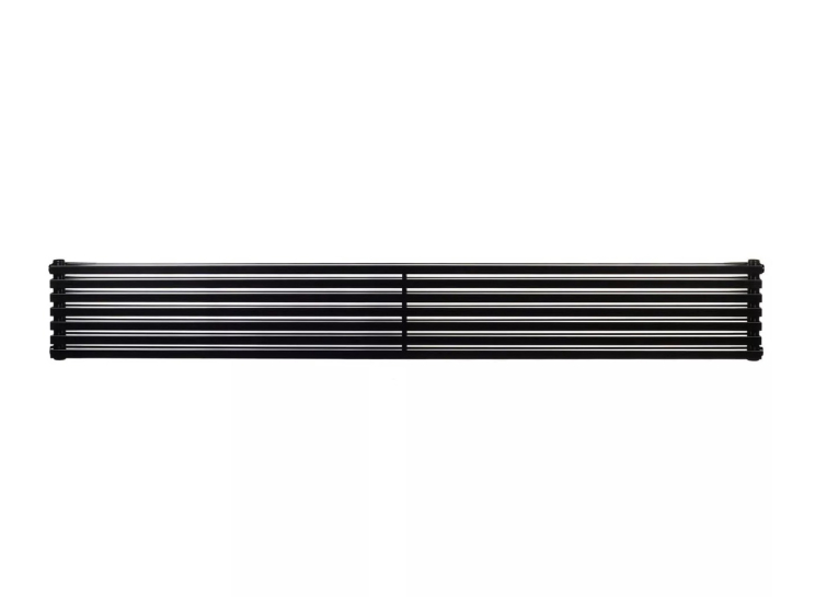 Горизонтальний радіатор Betatherm  Quantum BQH2 405*1600 (Чорний Ral9005M підк. 34) BQH 2160/10 9005M 34