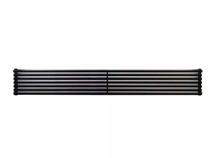 Горизонтальний радіатор Betatherm  Quantum BQH2 405*1600 (Чорний Ral9005M підк. 34) BQH 2160/10 9005M 34