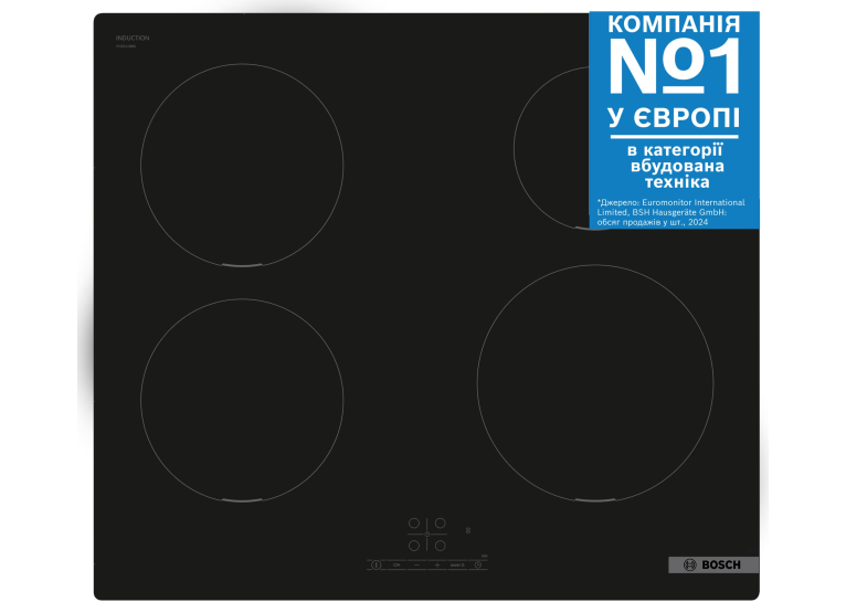 Варочная поверхность индукционная Bosch PUE611BB5E